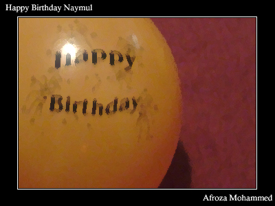 Happy Birthday Naymul! Should I post it on DA?