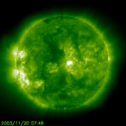 195  Å UV Solar image