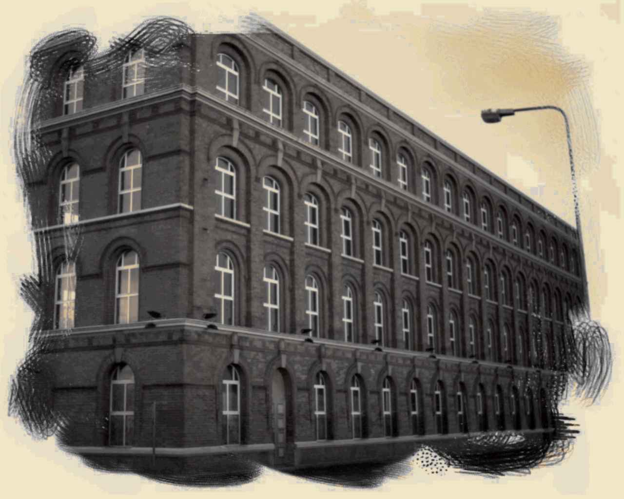 This is a picture of the old Rosemount factory.