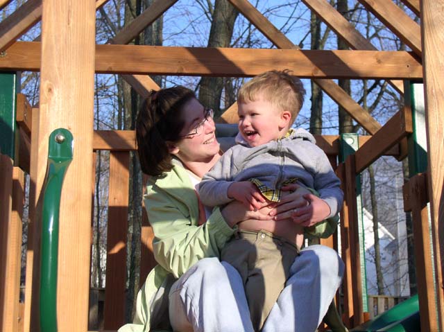 [Mom and Dominic]