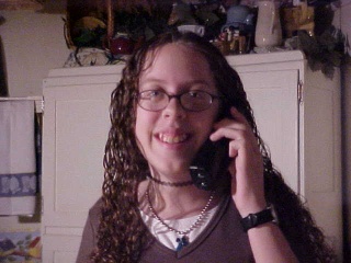 Haylee on the Phone