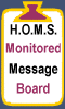 Monitored Message Board