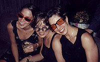 Cousins Ashley, Mel & Debbie with Specs