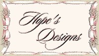 Hope's Designs - Web Sites For You