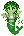 Pepanit asked for a sprite with green hair.