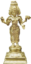 bronze brahma statue hindu god