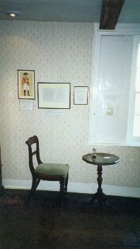 La mesa y la silla de Jane Austen en Chawton, en su 'habitación propia'