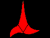 Image of the Klingon Empire logo