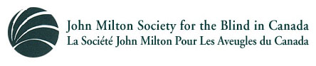 Logo of the John Milton Society for the Blind in Canada