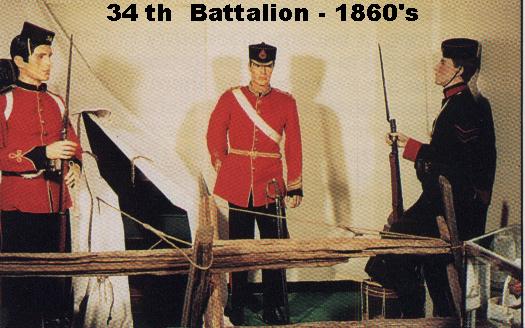 34 BATTALION - 1860