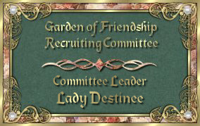 Garden Of Friendship Recruiting Committee