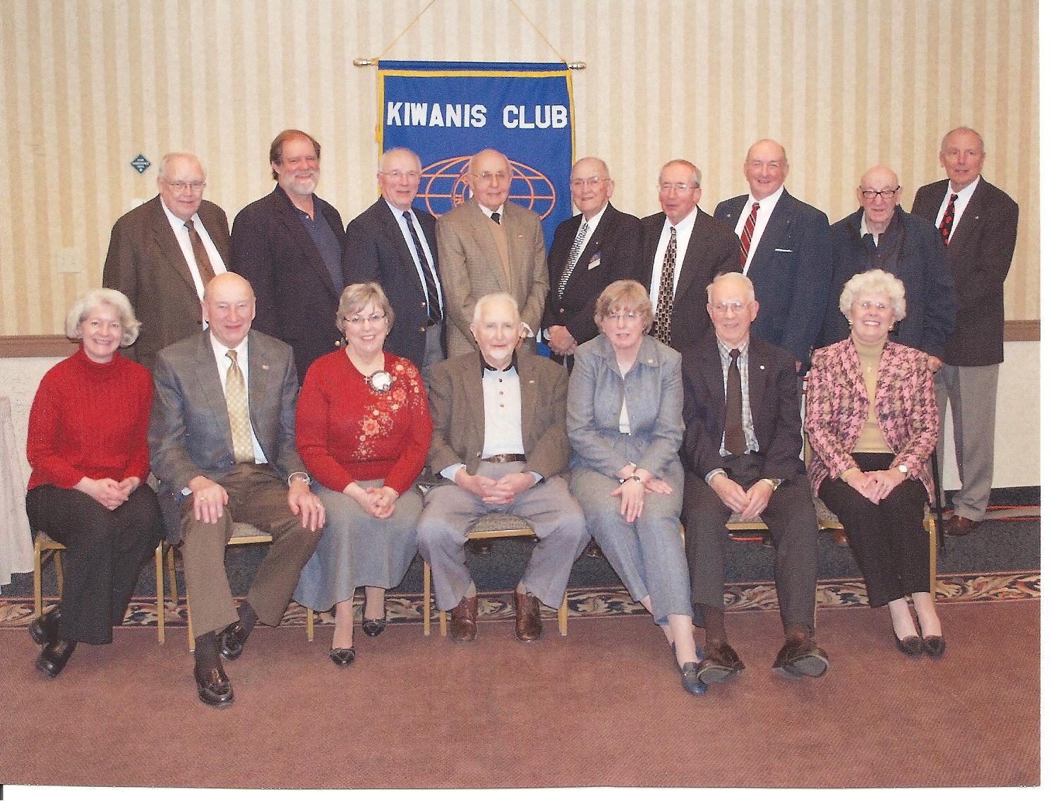 2009 Past Presidents of the State College Kiwanis Club 2009