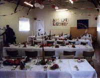 The Fettell Room, set up for the 30th Anniversary dinner