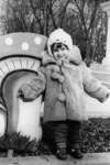 December 1974 - Me, in my grandparents town's central parc (Cernavoda)