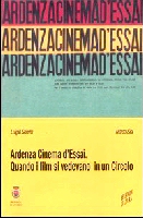 La copertina del libro "Ardenza Cinema d'Essai" che ho scritto assieme a Luigia Scerra
