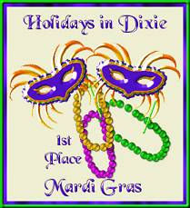 Holidays In Dixie - 1st Place