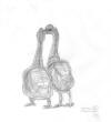 Mark Conrad - Sketch of Two Love Birds