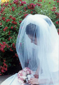 Jamie as bride