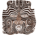 vizagx-tatua identigilo de Te Pehi Kupe (Tupai Cupa), sur kiu Melvilo bazis Kvikvegon