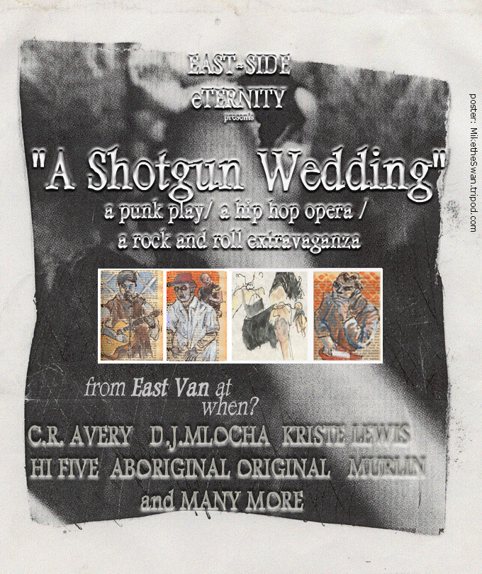 C.R. Avery's A Shotgun Wedding paintings by Mike Sullivan, text of C.R.