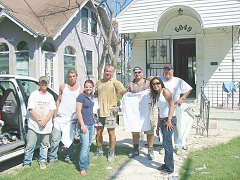 Project417 mission teams helping rebuild New Orleans Sept 2006