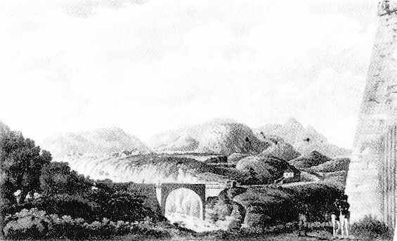 Fort Matilda in Guadeloupe in 1796