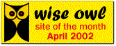 Wise Owl Site of the Month Award
