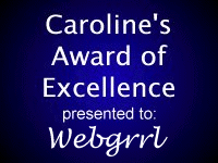 Caroline's Award of Excellence