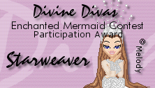 This is the award from the first contest I ever entered :] I didn't win, but I got this neato award, so I'm happy.