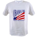 Barack Obama for President 2008 - Obama 08 Value T-Shirt for US Election 2008 - Vote for Barack Obama 08 !