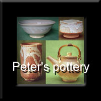 Peter's pottery and photographs.  Pottery and ceramics handcrafted at some of Japan's historic pottery centres.