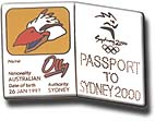 Passport to Sydney - Olly pin