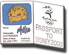 Passport to Sydney - Millie pin