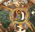 Sucevita interior-Christ in dome.jpg (367846 bytes)