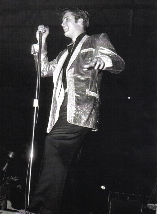 Photo of Elvis in Concert Ottawa April 3, 1957
