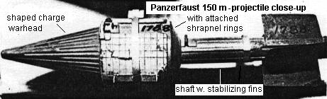 Panzerfaust 150 warhead