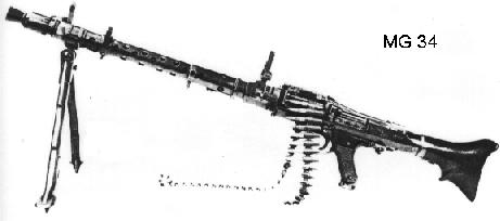 MG 34 LMG with bipod