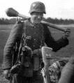 soldier marching with panzerfaust