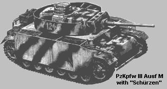 PzKpfwg III Ausf M with Schrzen on hull and turret