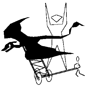 Image -- Pterosaur on wheels