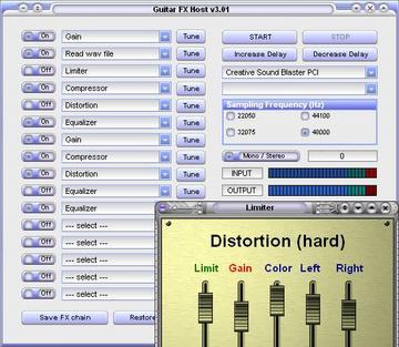 guitar and effects software  processor