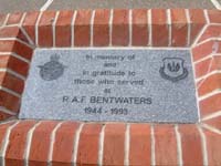 plaque is a memorial that has been placed near the control tower on the flightline side...clik for larger pic