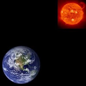 Click Here - Earth & Sun 