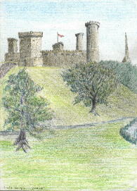 Castle Donington as it might have looked