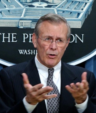 Defense Secretary Donald H. Rumsfeld