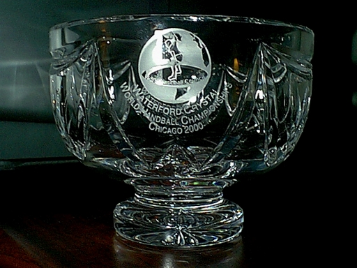 Waterford crystal consolation World's 2000