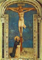 Saint Dominic Adoring the Crucifixtion