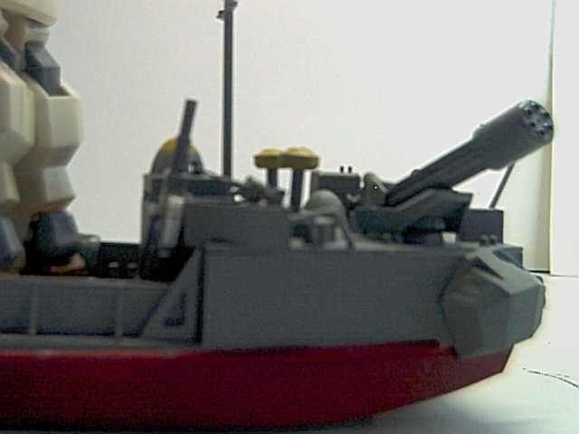 So I miiiiight have modified the ship a little......okay, I admit it, I like big guns!