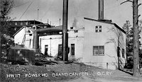 W EXPOSURE OF FIRST SANTA FE RR. POWERHOUSE, TRACKSIDE AND BELOW EL TOVAR HOTEL. 08 APR 1915. AZ INTERSTATE COMMERCE COMMISSION PHOTO.