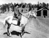 #17230 - MAJOR JOHN WESLEY POWELL, 57, ON HORSEBACK NEAR FLAGSTAFF, GUEST OF D. M. RIORDAN. 1891